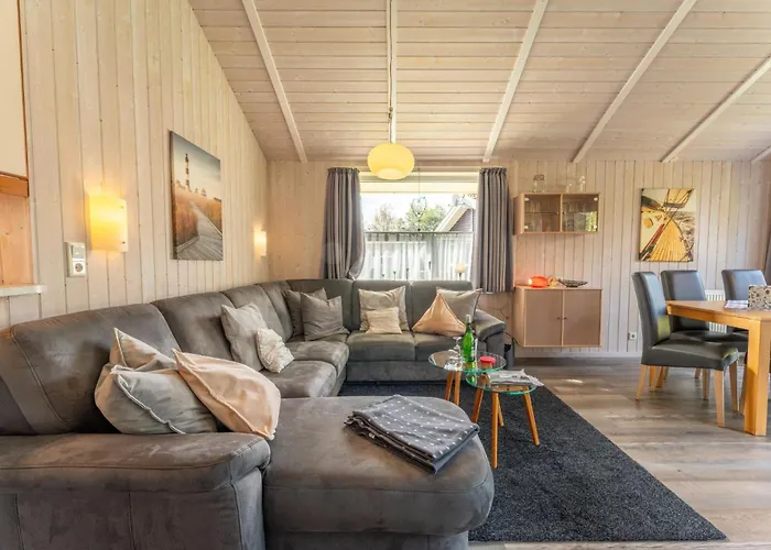 4 Personen Mit Sauna, Kaminofen Und Einen Wunderschцnen Garten Mit Terrasse In 奥滕多夫