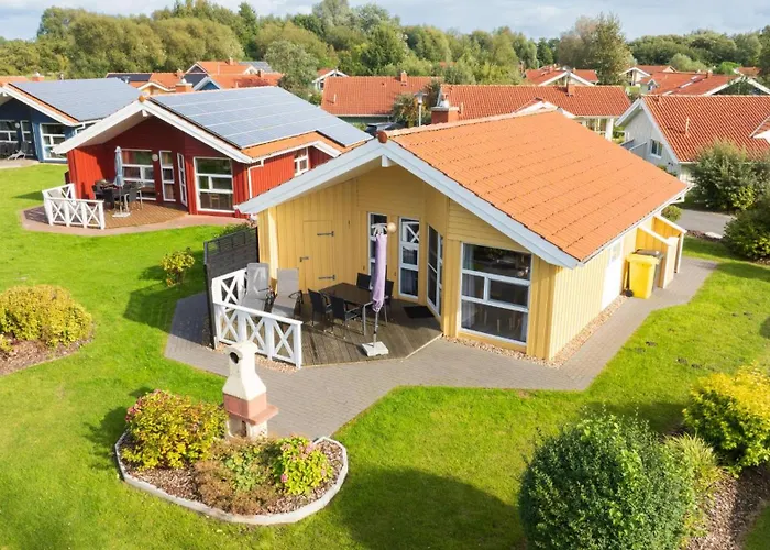度假居 4 Personen Mit Sauna, Kaminofen Und Einen Wunderschцnen Garten Mit Terrasse In